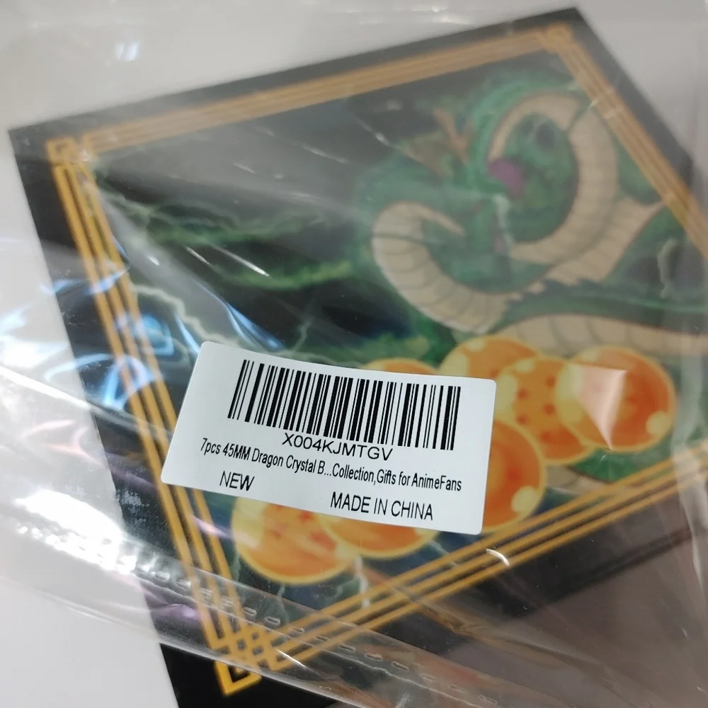 Anime DragonBall set of 7 Star Crystal Dragon Balls Collection Set with Gift Box - Picture 10 of 10